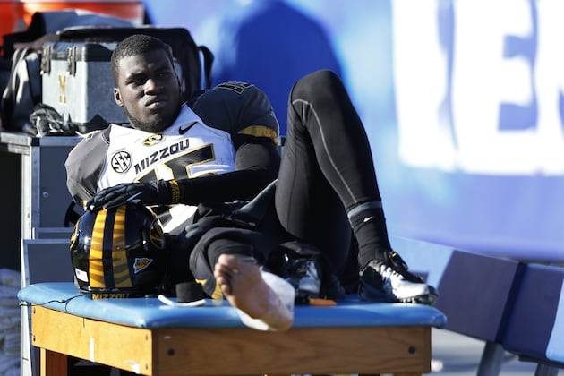 DGB Has Sprained Right Ankle