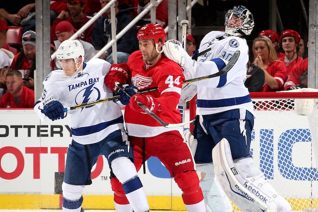 Teddy Purcell Propels Lightning Past Red Wings