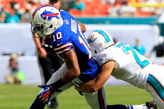 WR Robert Woods Inactive vs. Giants