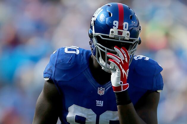Pierre-Paul Getting X-Rays on Left Shoulder