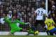 LONDON, ENGLAND - NOVEMBER 10: Tim Krul the Newcastle United goalkeeper makes a save under pressure from Christian Eriksen of Tottenham Hotspur during the Barclays Premier League match between Tottenham Hotspur and Newcastle United at White Hart Lane on November 10, 2013 in London, England. (Photo by Jamie McDonald/Getty Images)