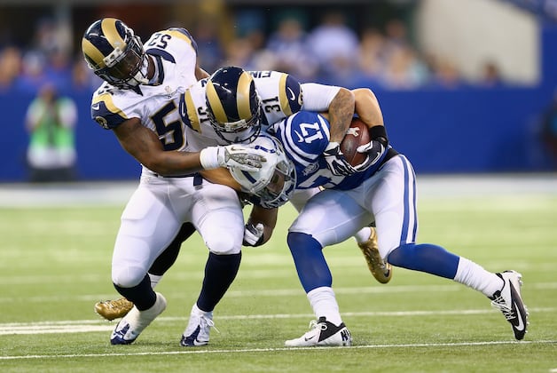 Lowly Rams Surprise Colts in 38-8 Romp