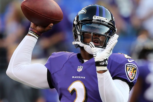 Ravens Backup Quarterback Tyrod Taylor Got Involved on End-Around