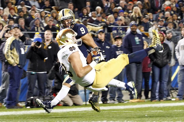 Irish Tight End 'Emerging, Maturing'