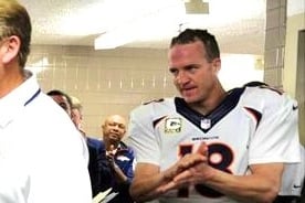 Ultimate Manning Face: Peyton Manning Really Wanted the Game Ball on Sunday