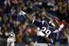 Nov 3, 2013; Foxborough, MA, USA; New England Patriots running back LeGarrette Blount (29) reacts after scoring a touchdown against the Pittsburgh Steelers in the second quarter at Gillette Stadium. Mandatory Credit: David Butler II-USA TODAY Sports
