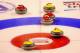 BROONFIELD, CO - FEBRUARY 28: Rocks lie in the home area as Team Debbie McCormick and Team Patti Lank face off in the Women's US Curling Olympic Trials Finals at the Broomfield Event Center on February 28, 2009 in Broomfield, Colorado. (Photo by Doug Pensinger/Getty Images)