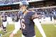 Nov 10, 2013; Chicago, IL, USA; Chicago Bears quarterback Jay Cutler (6) walks off the field after losing to the Detroit Lions at Soldier Field. Detroit defeats Chicago 21-19. Mandatory Credit: Mike DiNovo-USA TODAY Sports