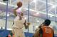 Jul 13, 2013; North Augusta, SC, USA; Team Scan player Chris McCullough (5) drives to the basket against the Mac Irvin Fire during the Nike Peach Jam at the Riverview Park Activities Center. Mandatory Credit: Joshua S. Kelly-USA TODAY Sports