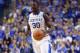 LEXINGTON, KY - NOVEMBER 01: Julius Randle #30 of the Kentucky Wildcats dribbles the ball during the exhibition game against the Transylvania Pioneers at Rupp Arena on November 1, 2013 in Lexington, Kentucky. (Photo by Andy Lyons/Getty Images)