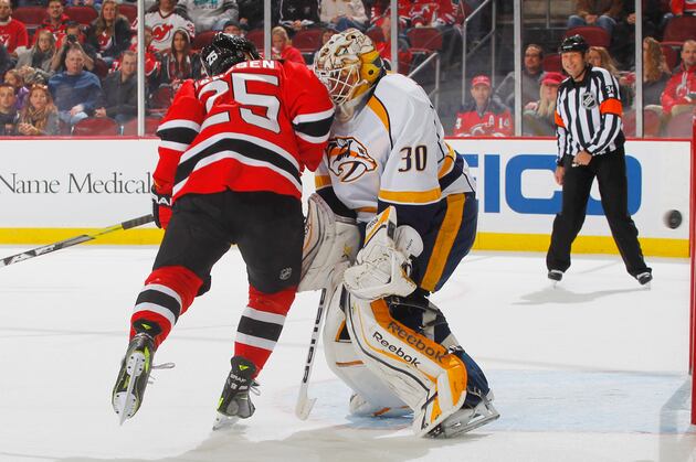 Struggling Goalie Hutton Takes Blame as Trotz Calls out Defense