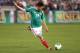 GLENDALE, AZ - JANUARY 30: Oribe Peralta #19 of Mexico shoots the ball against Denmark during an international friendly match at University of Phoenix Stadium on January 30, 2013 in Glendale, Arizona. Mexico and Denmark ended in a 1-1 draw. (Photo by Christian Petersen/Getty Images)