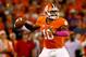 CLEMSON, SC - OCTOBER 19: Tajh Boyd #10 of the Clemson Tigers during their game at Memorial Stadium on October 19, 2013 in Clemson, South Carolina. (Photo by Streeter Lecka/Getty Images)