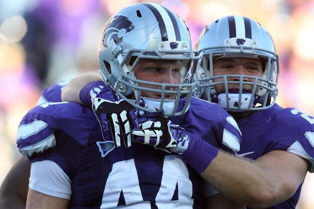 New NCAA Sack Leader Ryan Mueller of K-State Wins Big 12 Award