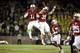Stanford's players did a lot of celebrating in its win over Oregon.