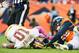 DENVER, CO - OCTOBER 27: Outside linebacker Von Miller #58 of the Denver Broncos sacks quarterback Robert Griffin III #10 of the Washington Redskins in the fourth quarter at Sports Authority Field Field at Mile High on October 27, 2013 in Denver, Colorado. The Broncos beat the Redskins 45-21. (Photo by Dustin Bradford/Getty Images)