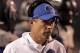 Sep 28, 2013; Boise, ID, USA; Boise State Broncos head coach Chris Petersen during the first half against the Southern Miss Golden Eagles at Bronco Stadium. Mandatory Credit: Brian Losness-USA TODAY Sports