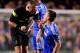 LONDON, ENGLAND - NOVEMBER 06: John Terry of Chelsea remonstrates with Referee Svein Oddvar Moen of Norway during the UEFA Champions League Group E match between Chelsea and FC Schalke 04 at Stamford Bridge on November 6, 2013 in London, England. (Photo by Jamie McDonald/Getty Images)