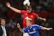 MANCHESTER, ENGLAND - AUGUST 26: Phil Jones of Manchester United competes with Kevin De Bruyne of Chelsea during the Barclays Premier League match between Manchester United and Chelsea at Old Trafford on August 26, 2013 in Manchester, England. (Photo by Alex Livesey/Getty Images)