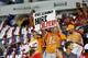 TAMPA, FL - NOVEMBER 11: A Tampa Bay Buccaneers fan holds up a sign calling for the firing of head coach Greg Schiano prior to their game against the Miami Dolphins at Raymond James Stadium on November 11, 2013 in Tampa, Florida. (Photo by Mike Ehrmann/Getty Images)
