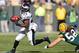 GREEN BAY, WI - NOVEMBER 10: LeSean McCoy #25 of the Philadelphia Eagles gets around Clay Matthews #52 of the Green Bay Packers during a first quarter run at Lambeau Field on November 10, 2013 in Green Bay, Wisconsin. (Photo by Gregory Shamus/Getty Images)