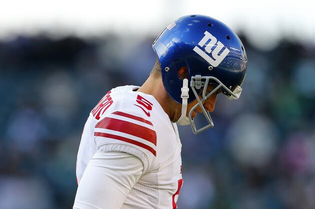Steve Weatherford Reacts to Struggles