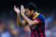 BARCELONA, SPAIN - OCTOBER 26: Cesc Fabregas of FC Barcelona reacts during the La Liga match between FC Barcelona and Real Madrid CF at Camp Nou on October 26, 2013 in Barcelona, Spain. (Photo by David Ramos/Getty Images)