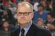 BUFFALO, NY - NOVEMBER 28: General manager Darcy Regier of the Buffalo Sabres takes part in a pregame ceremony before the game against the Pittsburgh Penguins on November 28, 2008 at HSBC Arena in Buffalo, New York. (Photo by Bill Wippert/NHLI via Getty Images)