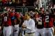 TUSCALOOSA, AL - NOVEMBER 09: Head coach Nick Saban of the Alabama Crimson Tide reacts on the sidelines in the first quarter of the game against the LSU Tigers at Bryant-Denny Stadium on November 9, 2013 in Tuscaloosa, Alabama. (Photo by Kevin C. Cox/Getty Images)