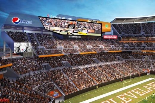 Cleveland Browns Announce $120 Million Upgrades to FirstEnergy Stadium