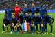 PARIS, FRANCE - OCTOBER 15: France line up before the FIFA 2014 World Cup Qualifying Group I match between France and Finland at the Stade de France on October 15, 2013 in Paris, France. (Photo by Julian Finney/Getty Images)