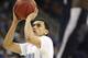 KANSAS CITY, MO - MARCH 22: Marcus Paige #5 of the North Carolina Tar Heels shoots a free throw against the Villanova Wildcats during the second round of the 2013 NCAA Men's Basketball Tournament at the Sprint Center on March 22, 2013 in Kansas City, Missouri. (Photo by Ed Zurga/Getty Images)