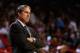 MIAMI, FL - NOVEMBER 03: Randy Wittman of the Washington Wizards coaches from the sideline against the Miami Heat at American Airlines Arena on November 3, 2013 in Miami, Florida. NOTE TO USER: User expressly acknowledges and agrees that, by downloading and or using this photograph, User is consenting to the terms and conditions of the Getty Images License Agreement. (Photo by Chris Trotman/Getty Images)