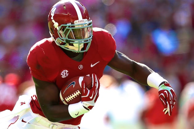 T.J. Yeldon Is Different, but He's Kept Up Tradition of Physical Alabama RBs