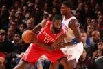 Harden's 36 Leads Rockets Past Knicks
