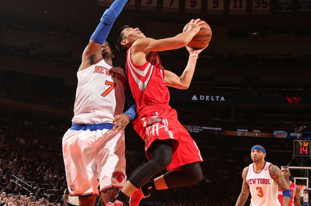 Lin Picks Up Third Win vs. Knicks as Melo 3 Waved off
