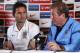 HERTFORD, ENGLAND - NOVEMBER 14: Englands Frank Lampard and Manager Roy Hodgson face the media during an England press conference at the Grove hotel, ahead of their International Friendly with Chile on November 14, 2013 in Hertford, England. (Photo by Charlie Crowhurst/Getty Images)