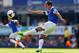 LIVERPOOL, ENGLAND - AUGUST 24: Phil Jagielka of Everton clears the ball during the Barclays Premier League match between Everton and West Bromwich Albion at Goodison Park on August 24, 2013 in Liverpool, England. (Photo by Alex Livesey/Getty Images)
