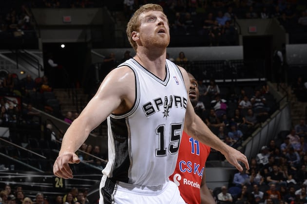 Matt Bonner's Back for Spurs-Jazz