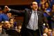 DURHAM, NC - NOVEMBER 08: Head coach Mike Krzyzewski of the Duke Blue Devils yells to his team during their game against the Davidson Wildcats at Cameron Indoor Stadium on November 8, 2013 in Durham, North Carolina. (Photo by Streeter Lecka/Getty Images)