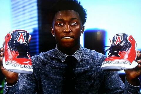 Johnson Announced His Decision by Revealing Amazing Arizona Jordans