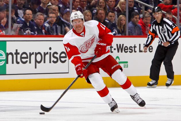 Red Wings Make Alfredsson (groin) a Late Scratch
