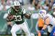 EAST RUTHERFORD, NJ - SEPTEMBER 22: Running back Chris Ivory #33 of the New York Jets carries the ball in the 1st half of the Jets game against the Buffalo Bills at MetLife Stadium on September 22, 2013 in East Rutherford, New Jersey. (Photo by Ron Antonelli/Getty Images)