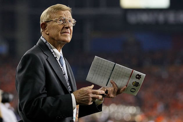 Video: Lou Holtz Calls out Mark May for “Being Against Ohio State”