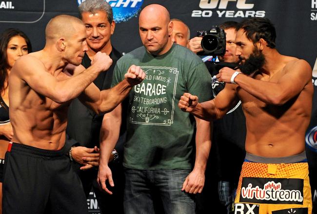UFC 167 Live Results, Play-by-Play and Fight Card Highlights
