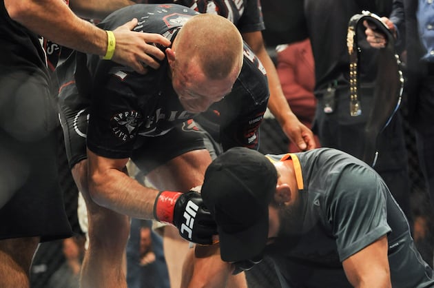 UFC 167: GSP Believes He Took 3 of 5 Rounds from Hendricks