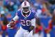ORCHARD PARK, NY - AUGUST 16: C.J. Spiller #28 of the Buffalo Bills runs against the Minnesota Vikings at Ralph Wilson Stadium on August 16, 2013 in Orchard Park, New York.Buffalo won 20-16. (Photo by Rick Stewart/Getty Images)