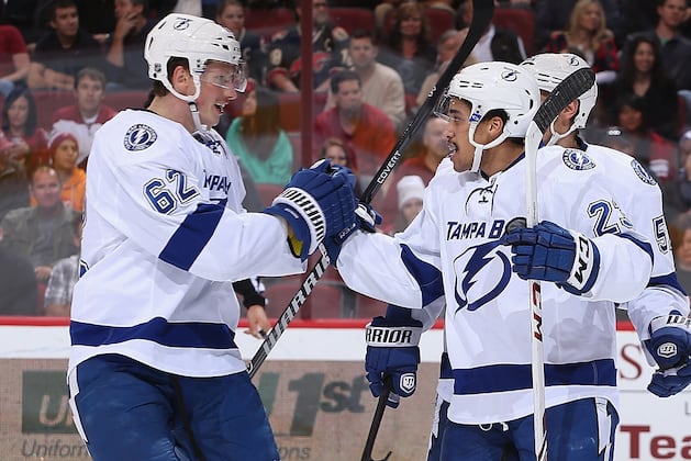 With Stamkos Out, J.T. Brown Scores First NHL Goal