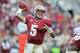 TALLAHASSEE, FL - NOVEMBER 16: Jameis Winston #5 of the Florida State Seminoles drops back to pass during the first half against the Syracuse Orange at Doak Campbell Stadium on November 16, 2013 in Tallahassee, Florida. (Photo by Jeff Gammons/Getty Images)
