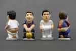 Messi and Ronaldo 'Caganers' Made